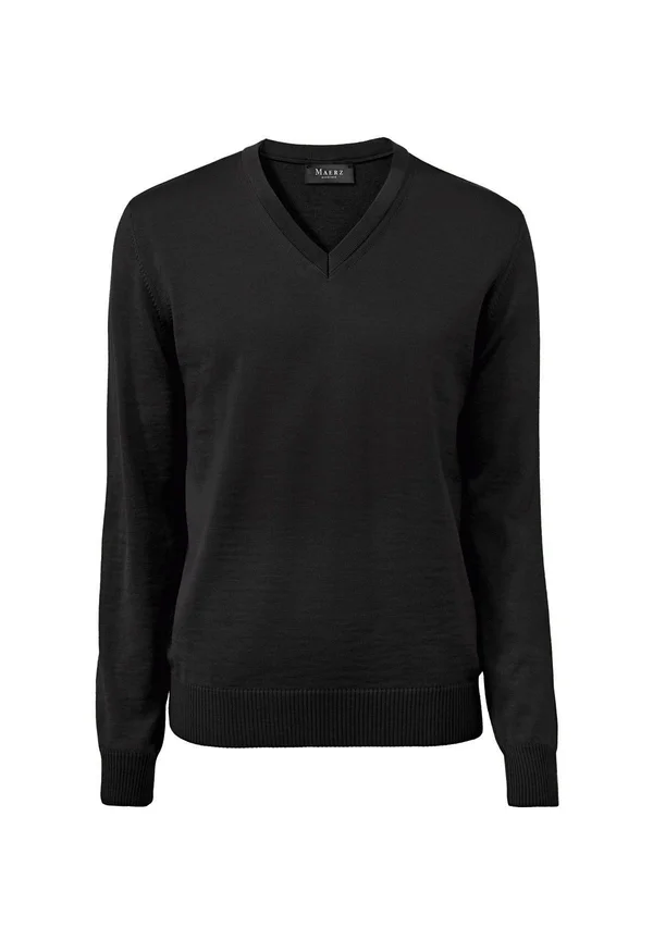 LINE V-AUSSCHNITT - Jumper - anthrazit