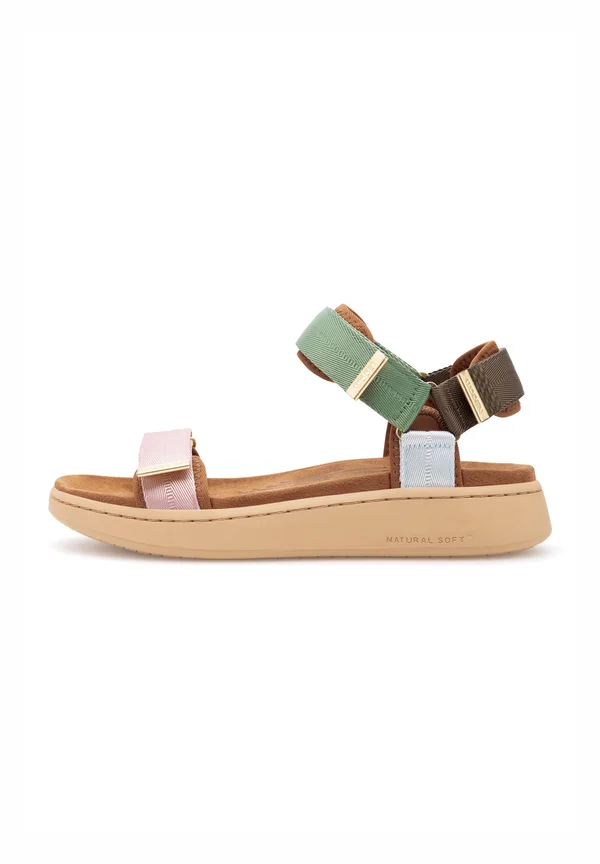 LINE - Walking sandals - algae multi