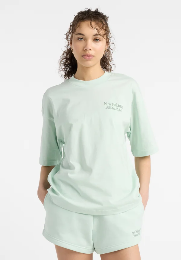 LINEAR GRAPHIC - Print T-shirt - green