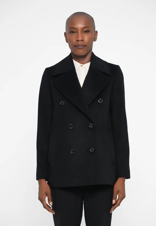 LINED COAT - Light jacket - black