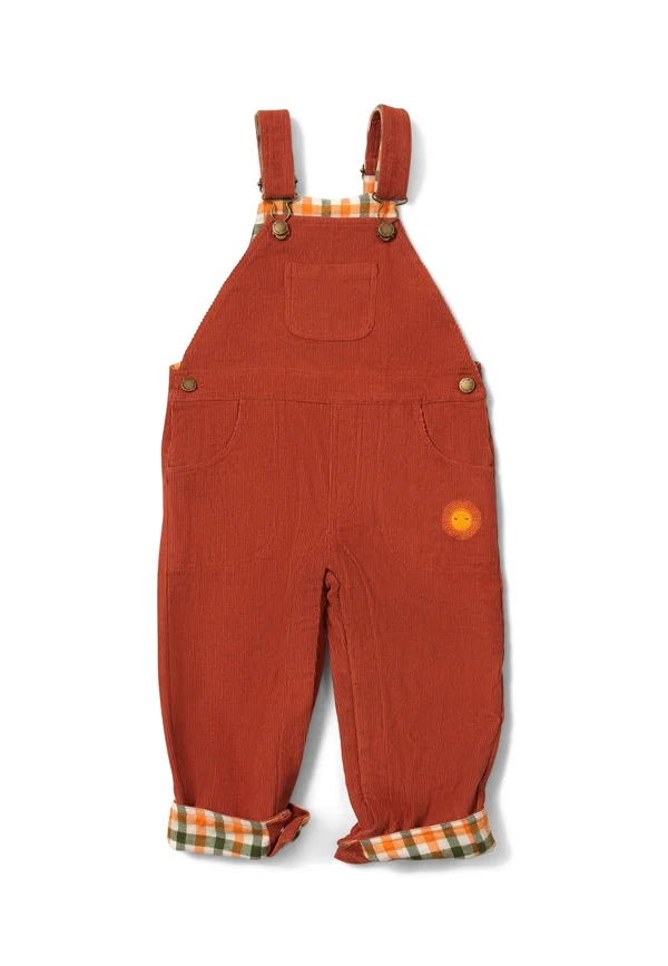 LINED  - Dungarees - orange