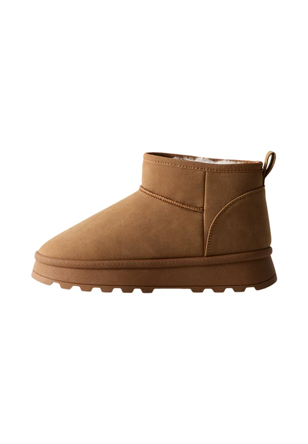 LINED - Winter boots - tan
