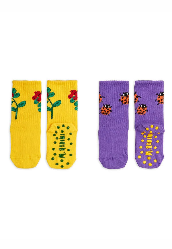 LINGONBERRIES ANTISLIP SOCKS 2 PACK UNISEX - Socks - multi
