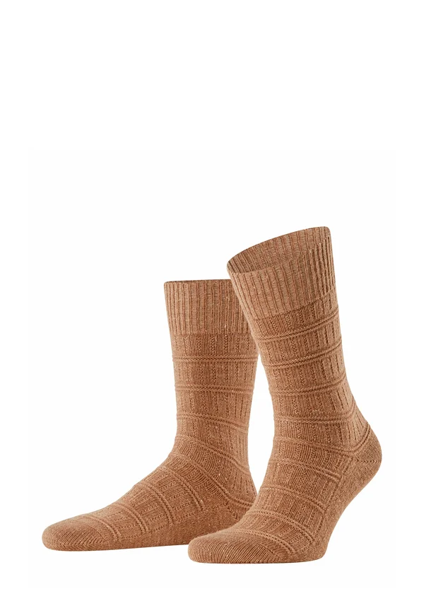 LINK ATTIRE - Socks - cognac