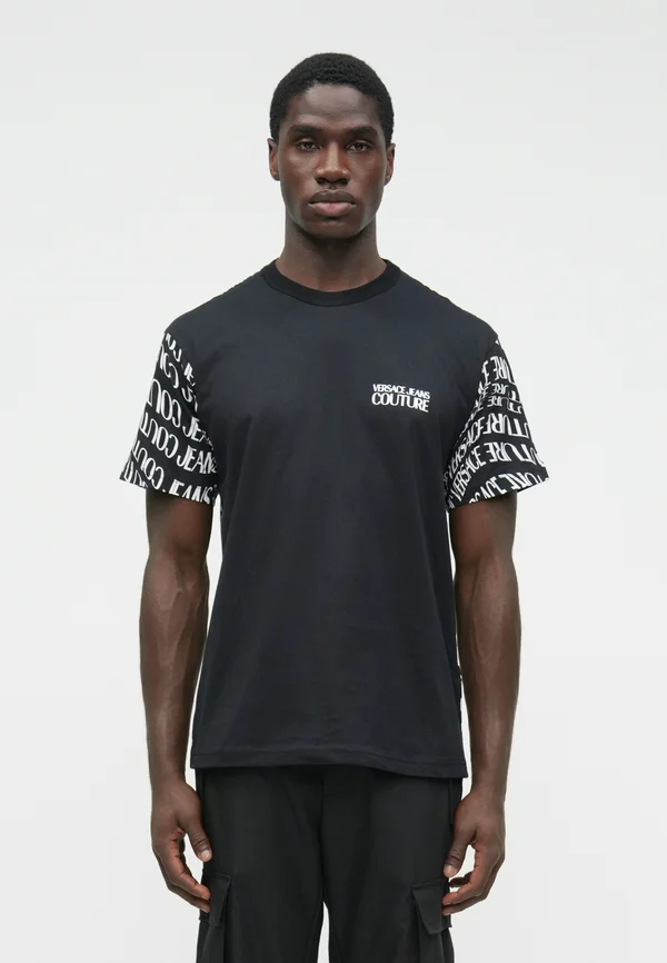 LIQUIFY - Print T-shirt - black