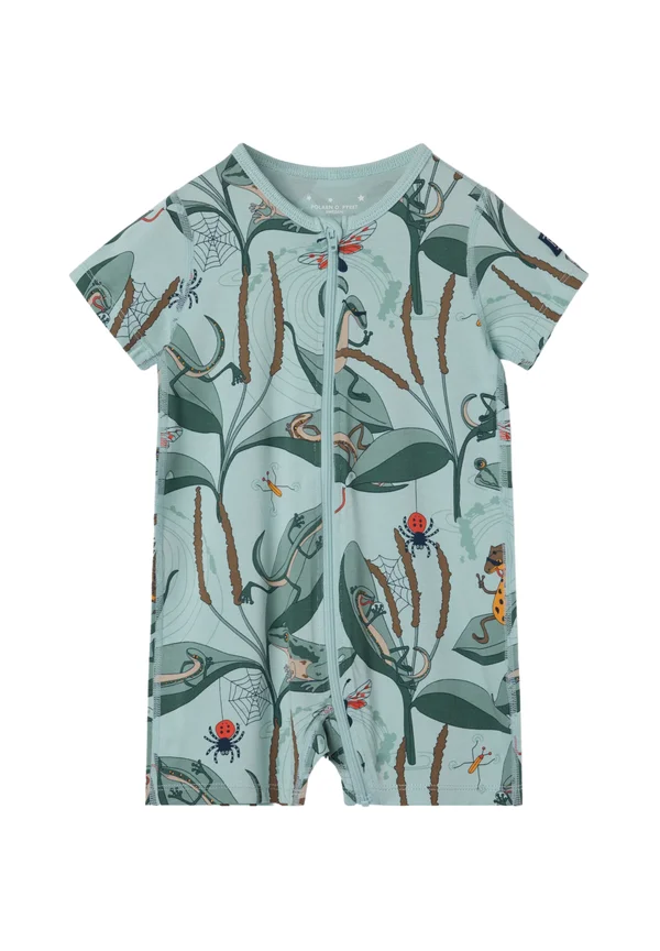 LIZARD PRINT SHORT-SLEEVED ONESIE - Pyjamas - inka