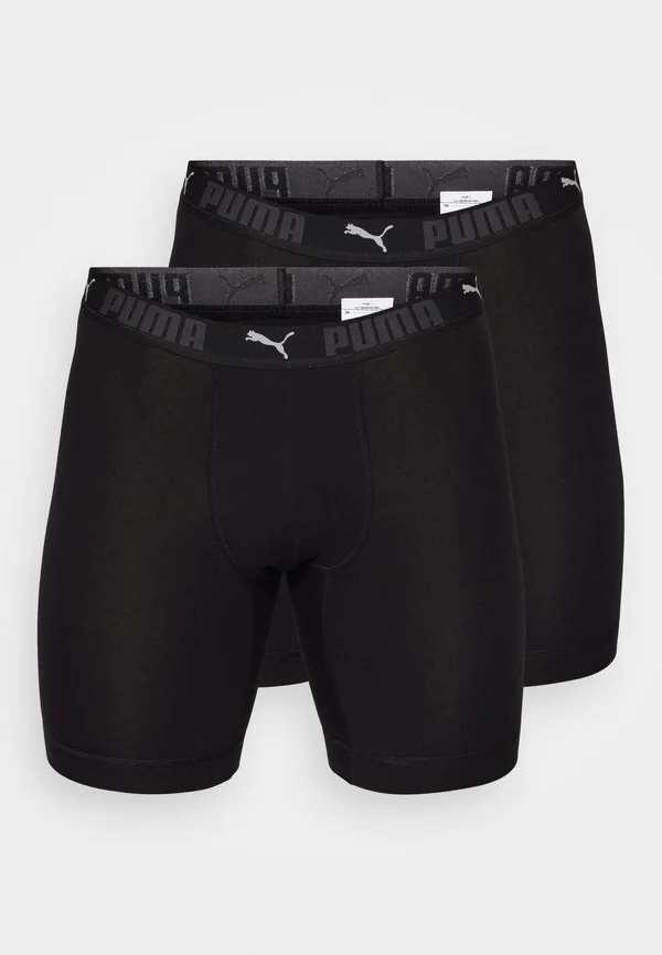 LÄNGERES BEIN ATMUNGSAKTIV 2ER PACK - Boxer shorts - schwarz