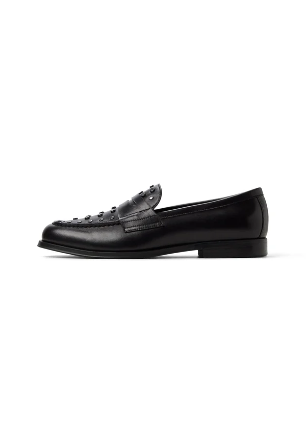 LOAFERS KEIFER - Slip-ons - black silver multi