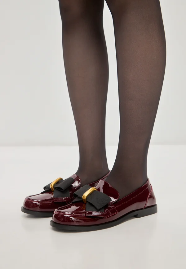 LOAFERS - Slip-ons - bordo