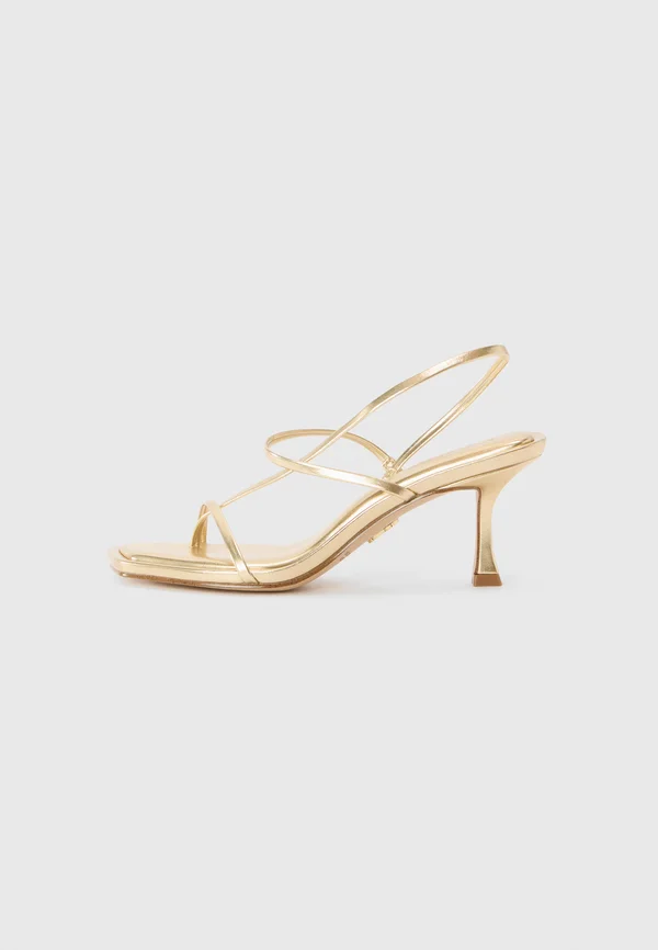 LOCKE - High heeled sandals - champagne