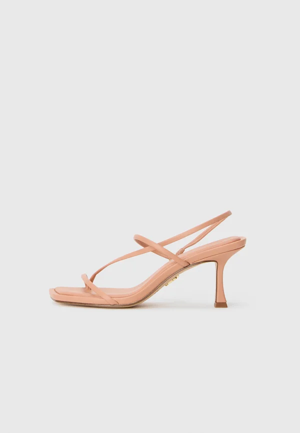 LOCKE - High heeled sandals - clay