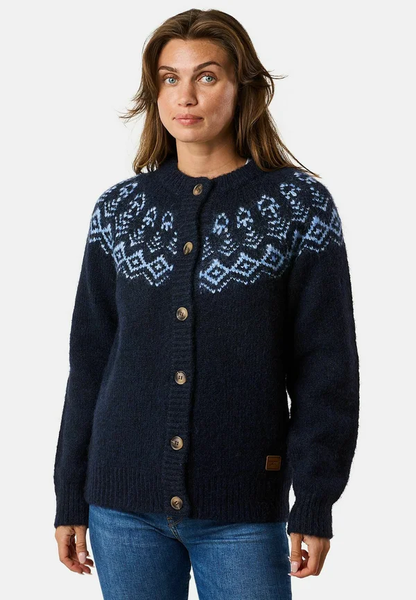 LOFOTEN - Cardigan - navy melange