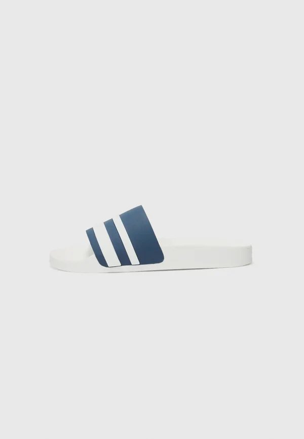 LOGO CHAIN - Slippers - blue/white