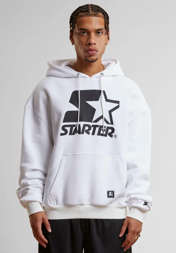 LOGO - Hoodie - white