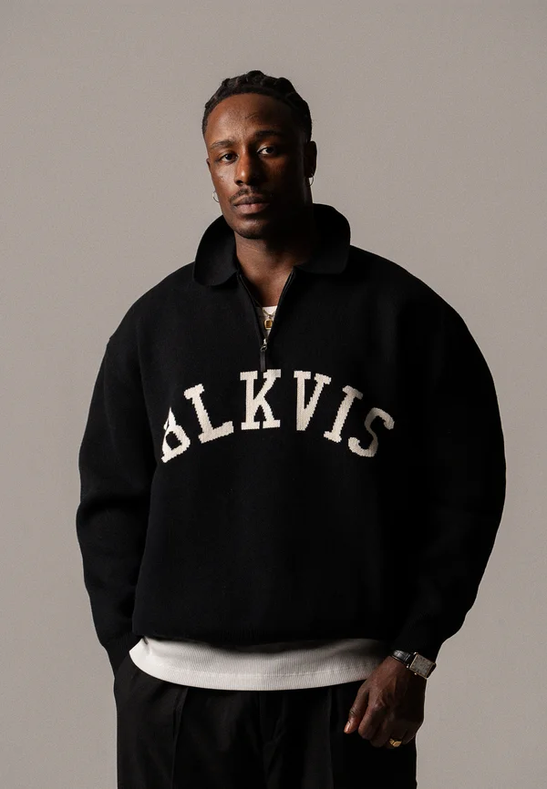LOGO - Jumper - black