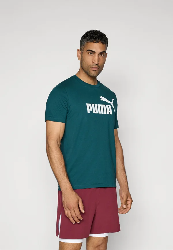 LOGO TEE - Print T-shirt - green terrain