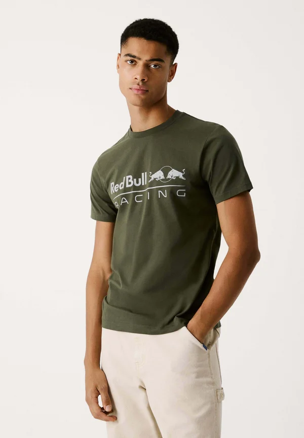 LOGO TEE - Print T-shirt - green