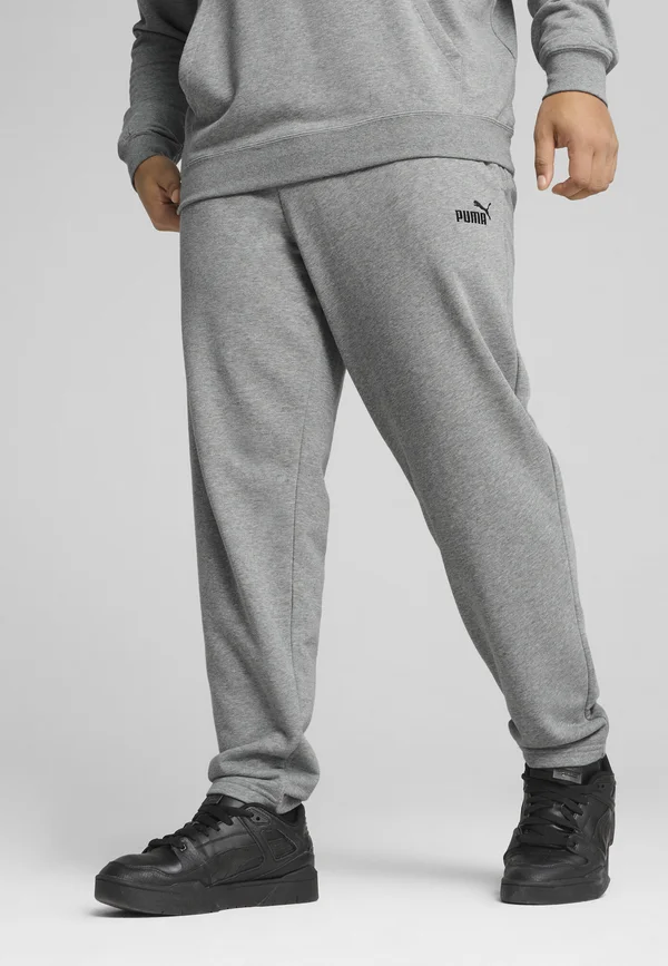LOGO - Tracksuit bottoms - medium gray heather