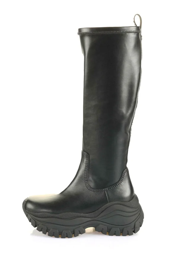 LOLA STRETCH  - Platform boots - black