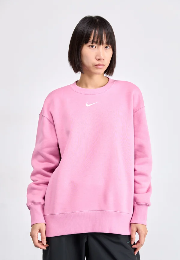 LONG CREW - Sweatshirt - elemental pink/sail