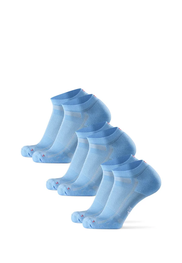 LONG DISTANCE  3 PACK   - Trainer socks - light blue