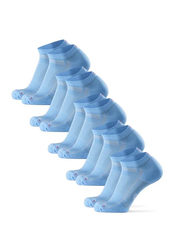 LONG DISTANCE RUNNING LOW-CUT 5 PACK - Trainer socks - light blue