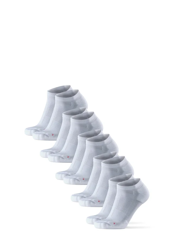 LONG DISTANCE RUNNING LOW-CUT 5 PACK - Trainer socks - white