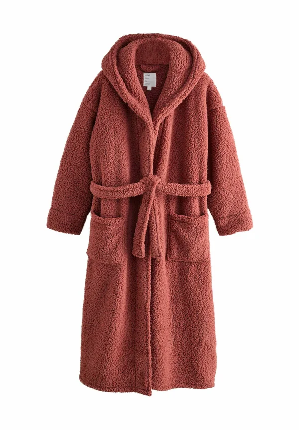 LONG - Dressing gown - rust brown
