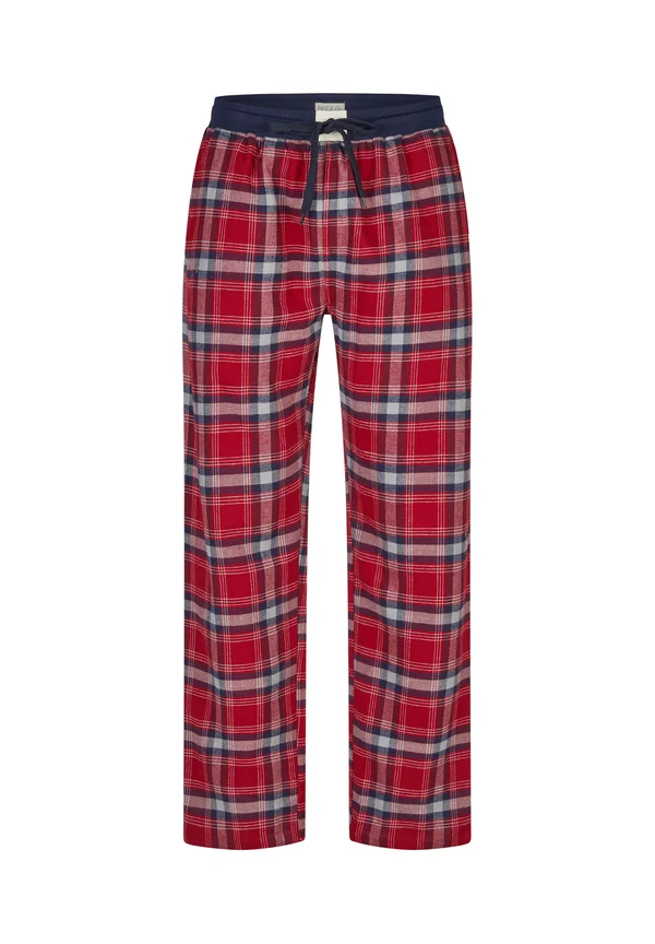 LONG - Pyjama bottoms - checkered red