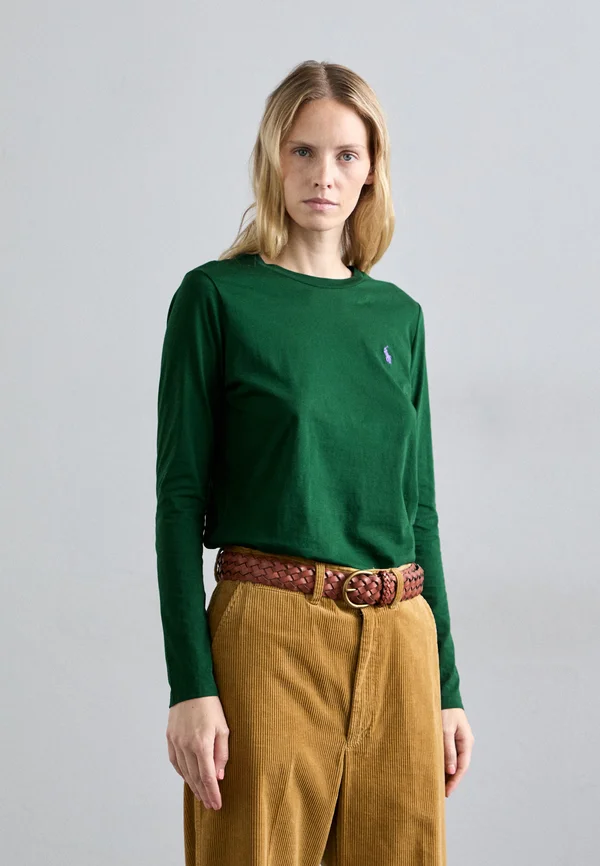 LONG SLEEVE - Long sleeved top - moss agate