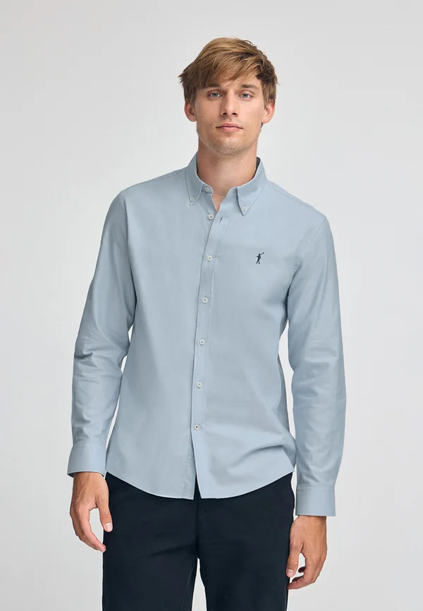 LONG SLEEVE REGULAR FIT OXFORD M LS RF B-C OS RIGBY GO O - Shirt - skyblue