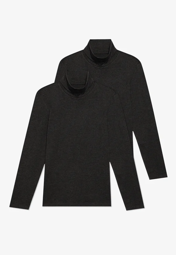 LONG SLEEVED ROLL NECK TOP 2 PACK - Long sleeved top - 2x b65
