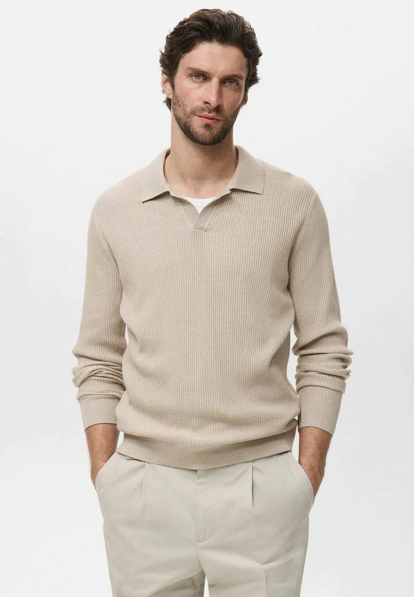 Long sleeved top - beige