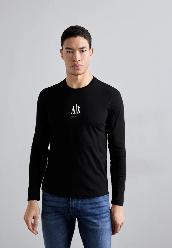 Long sleeved top - black