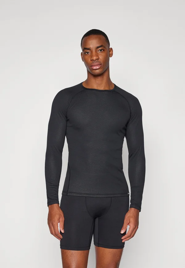 Long sleeved top - black