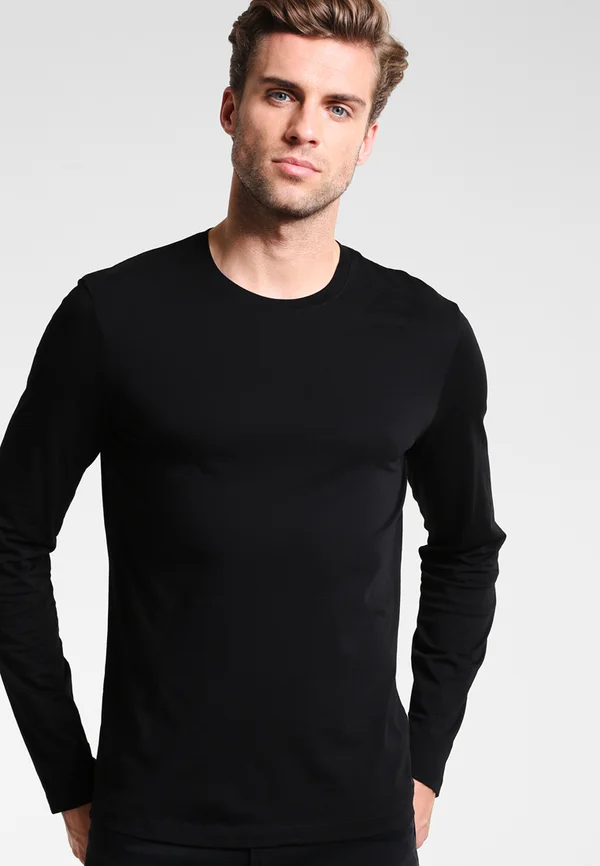 Long sleeved top - black