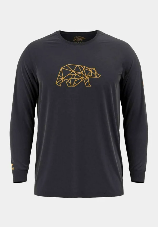 Long sleeved top - black