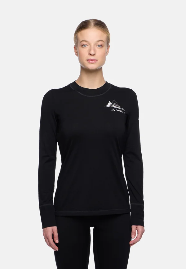 Long sleeved top - black