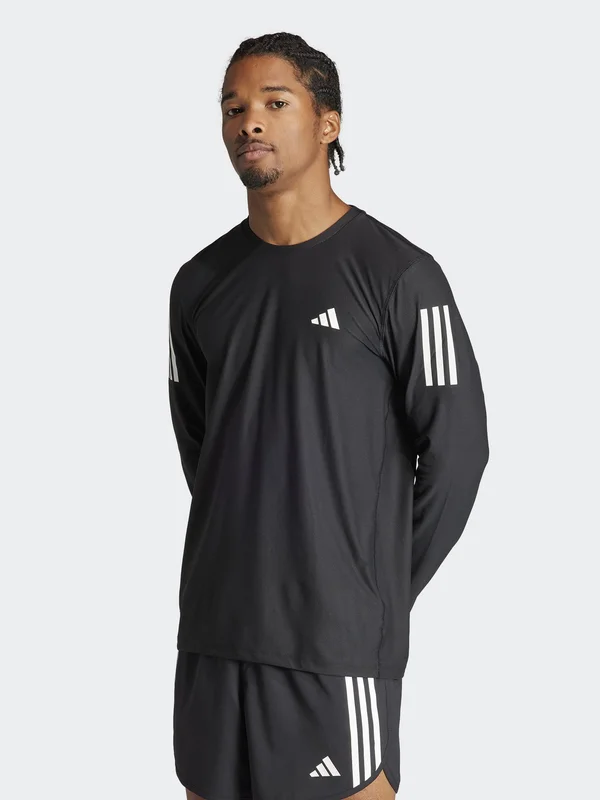 Long sleeved top - black