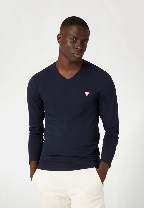 Long sleeved top - blau