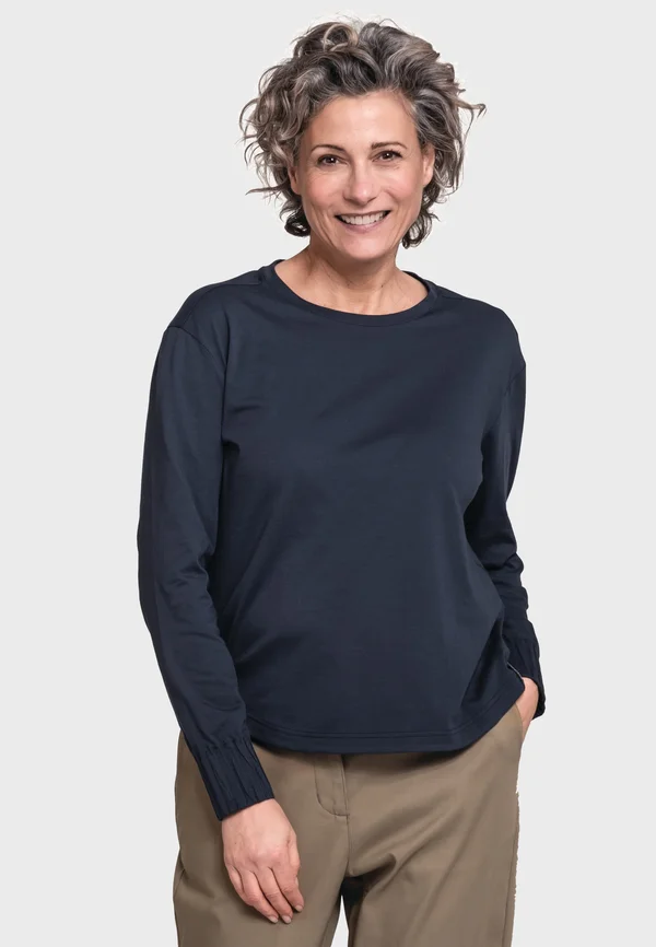 Long sleeved top - blau