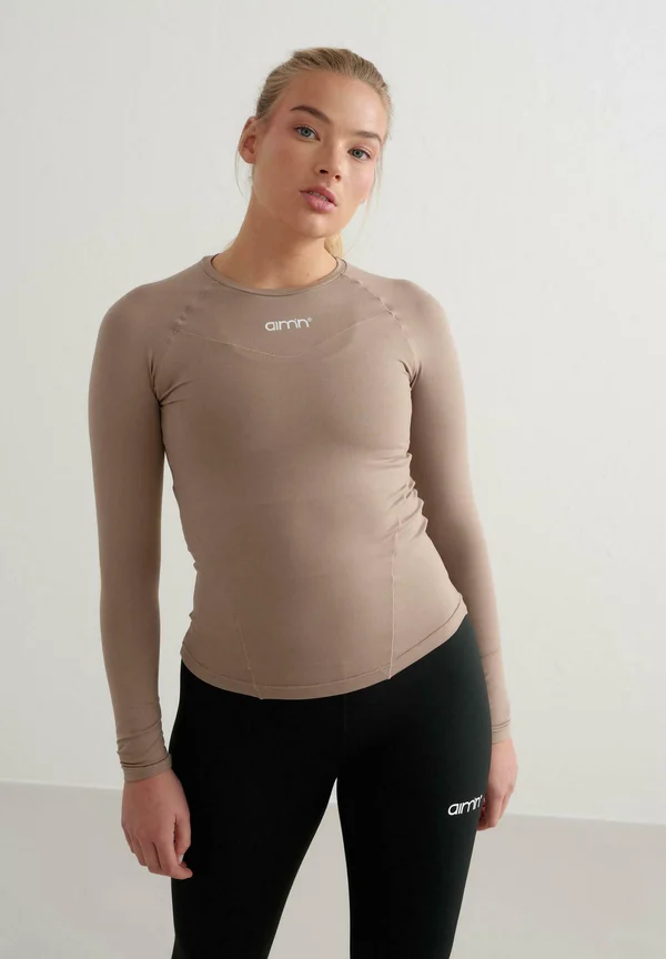 Long sleeved top - brown