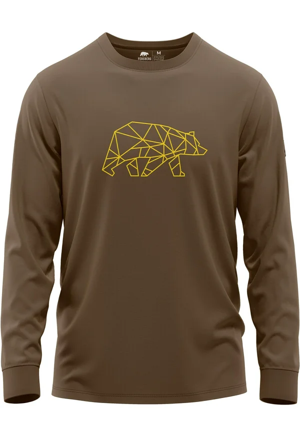 Long sleeved top - brown