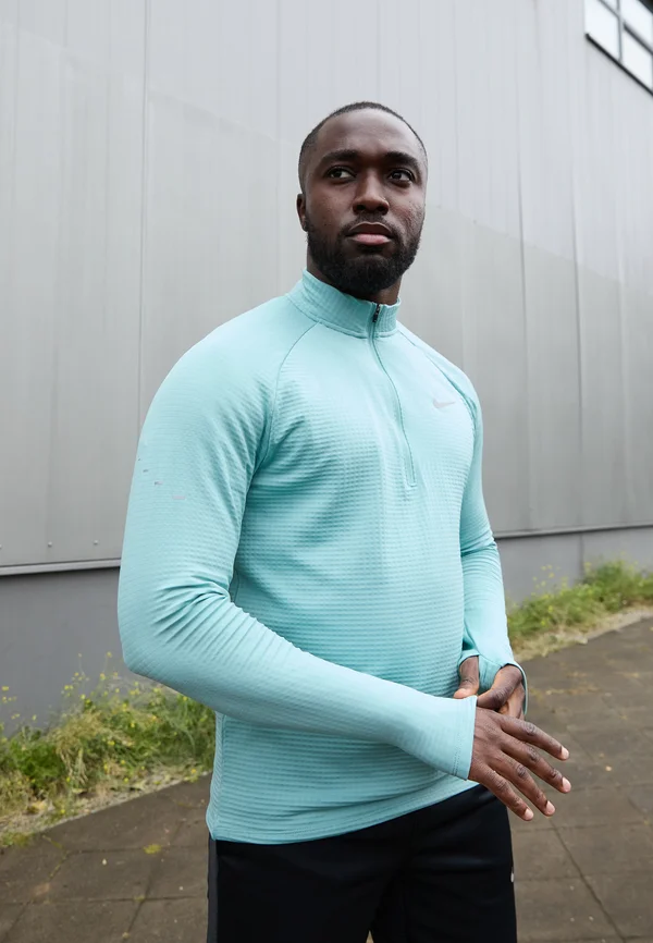 Long sleeved top - cannon/silver-coloured