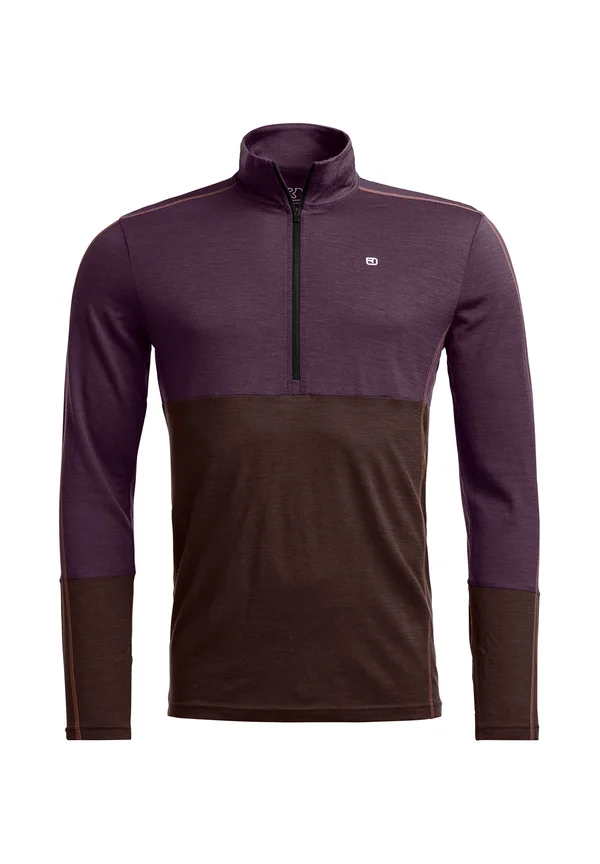 Long sleeved top - dark wild berry