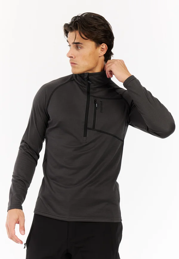Long sleeved top - deep grey