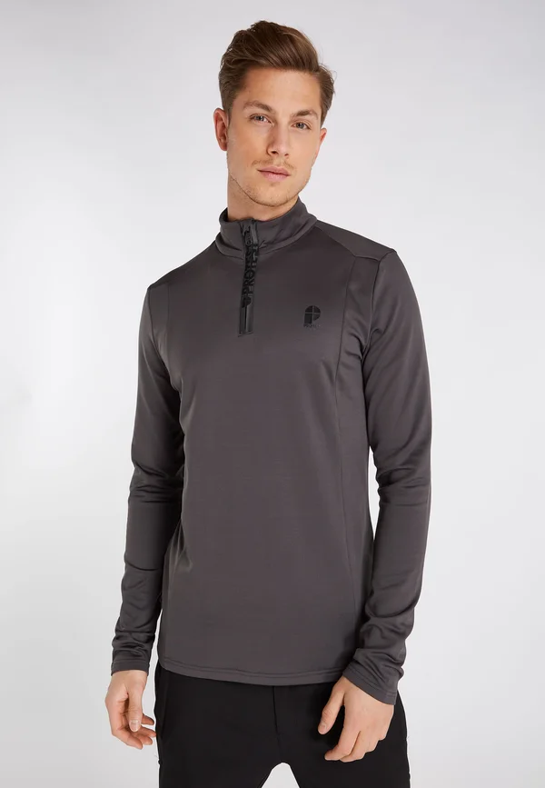 Long sleeved top - deep grey