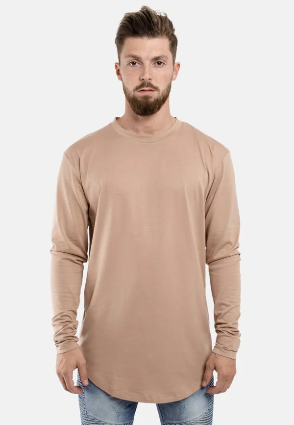 Long sleeved top - desert