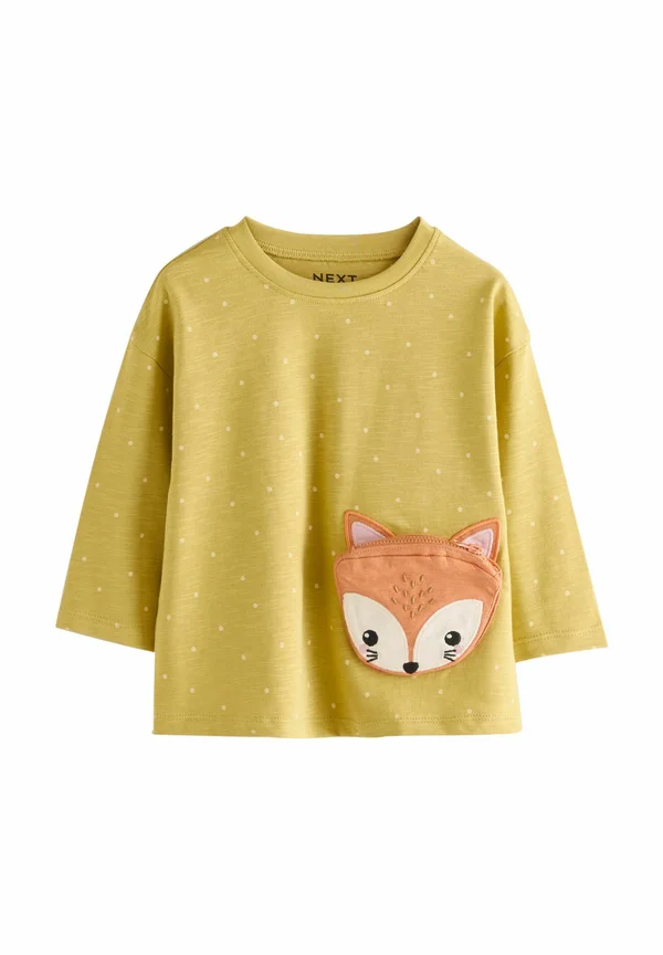 Long sleeved top - green fox