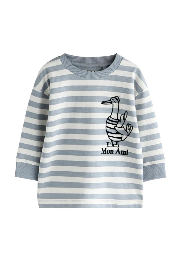 Long sleeved top - grey duck